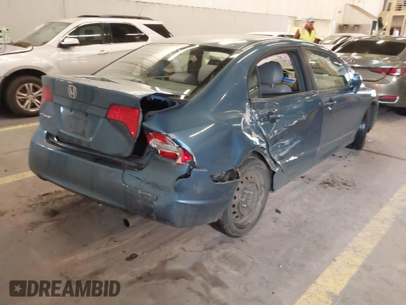 2008 Honda Civic LX z VIN 1HGFA16558L069455, wystawiony jako IAAI lot #41623815 z przebiegiem 205 009 mil mil oraz . Historia ofert i sprzedaży dostępna na DreamBid. Obrazek 4.