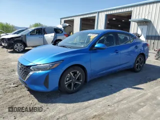 2025 Nissan Sentra SV z VIN 3N1AB8CV8SY260517, wystawiony jako Copart lot #54258465 z przebiegiem 3767 mil mil oraz Szkoda całkowita • Salvage title. Historia ofert i sprzedaży dostępna na DreamBid. Obrazek 1.