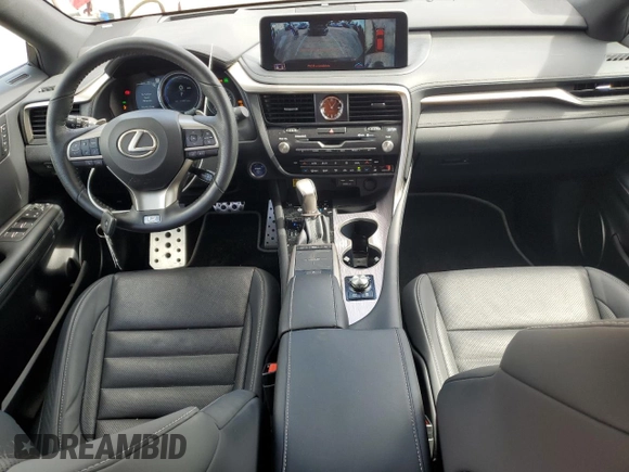 2022 Lexus RX with VIN 2T2YGMDA3NC076720, listed as a Copart auction lot 59539614 with 17,087 mi miles and Non Repairable. Bid and sale history available at carsss.com. Image 8.