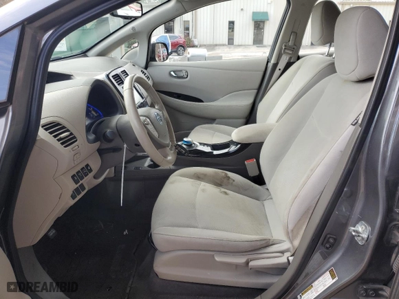 2015 Nissan LEAF SL with VIN 1N4AZ0CP7FC304006, listed as a Copart auction lot 44634605 with 67,097 mi miles and Clean Title. Bid and sale history available at carsss.com. Image 7.
