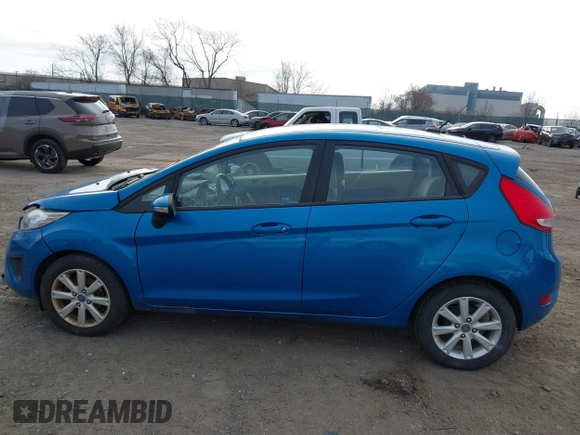 2013 Ford Fiesta SE with VIN 3FADP4EJ6DM130511, listed as a IAAI auction lot 41757636 with 153,664 mi miles. Bid and sale history available at carsss.com. Image 14.