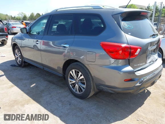 2018 Nissan Pathfinder SL with VIN 5N1DR2MN8JC659125, listed as a IAAI auction lot 42033651 with 120,934 mi miles and . Bid and sale history available at DreamBid. Image 3.