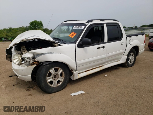 2005 Ford Explorer Sport Trac XLS with VIN 1FMZU77K75UB56611, listed as a Copart auction lot 60622925 with 157,063 mi miles and Salvage title. Bid and sale history available at DreamBid. Image 1.