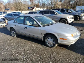 2002 Saturn SL with VIN 1G8ZG52852Z160743, listed as a Copart auction lot 80862364 with 0 mi miles and Salvage Title. Bid and sale history available at carsss.com. Image 4.