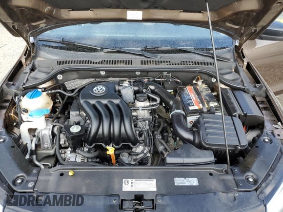 2014 Volkswagen Jetta S with VIN 3VW2K7AJXEM209993, listed as a Copart auction lot 54920565 with 130,466 mi miles and Clean title. Bid and sale history available at DreamBid. Image 11.
