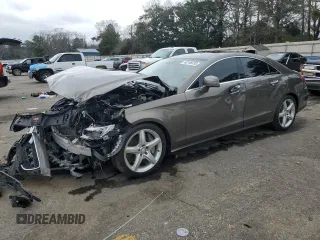 2012 Mercedes-Benz CLS-Class CLS 550 with VIN WDDLJ7DB1CA015948, listed as a Copart auction lot 46146455 with 116,364 mi miles and Salvage Title. Bid and sale history available at carsss.com. Image 1.