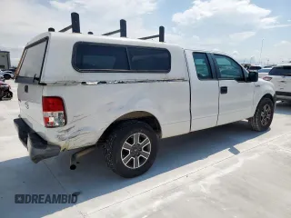 2008 Ford F-150 XL with VIN 1FTPX12V98FA70078, listed as a Copart auction lot 58519715 with 151,284 mi miles and Salvage title. Bid and sale history available at DreamBid. Image 3.