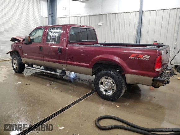 2005 Ford F-350 XL z VIN 1FTWW31P35EA44039, wystawiony jako Copart lot #43583105 z przebiegiem Nie podano mil oraz Czysty tytuł • Clean title. Historia ofert i sprzedaży dostępna na DreamBid. Obrazek 2.