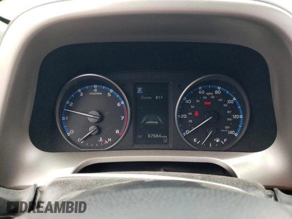 2017 Toyota RAV4 LE with VIN 2T3BFREV3HW607940, listed as a Copart auction lot 58330855 with 67,684 mi miles and Salvage title. Bid and sale history available at DreamBid. Image 9.