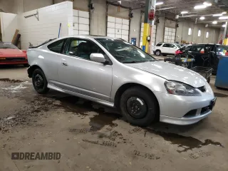 2006 Acura RSX Type-S Leather with VIN JH4DC530X6S016154, listed as a Copart auction lot 77568174 with 222,588 mi miles and Salvage Title. Bid and sale history available at carsss.com. Image 4.