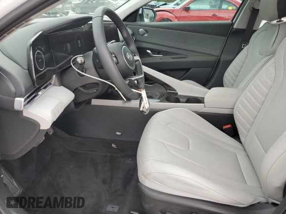 2024 Hyundai Elantra Limited with VIN KMHLP4DG7RU793239, listed as a Copart auction lot 50755805 with 2,535 mi miles and Salvage Title. Bid and sale history available at DreamBid. Image 7.