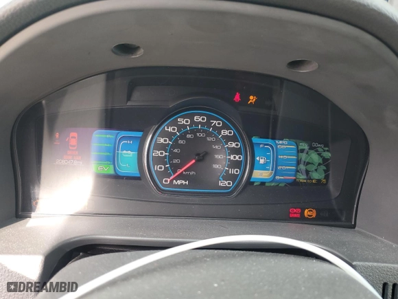 2011 Ford Fusion Hybrid with VIN 3FADP0L31BR255557, listed as a Copart auction lot 47871675 with 208,047 mi miles and Salvage Title. Bid and sale history available at carsss.com. Image 9.