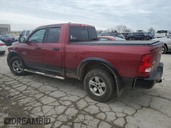 2015 Ram 1500 Outdoorsman with VIN 1C6RR7GG6FS726135, listed as a Copart auction lot 44727075 with 159,640 mi miles and Salvage title. Bid and sale history available at DreamBid. Image 2.