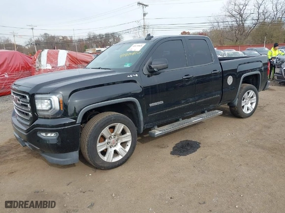 2016 GMC Sierra 1500 with VIN 1GTV2LEH9GZ421642, listed as a IAAI auction lot 40870826 with 105,326 mi miles. Bid and sale history available at carsss.com. Image 2.