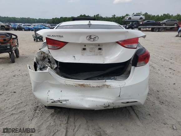 2013 Hyundai Elantra GLS with VIN 5NPDH4AE1DH439180, listed as a Copart auction lot 52771275 with 147,902 mi miles and Salvage Title. Bid and sale history available at carsss.com. Image 6.