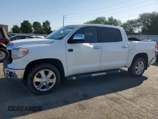 2016 Toyota Tundra 4WD Truck Platinum with VIN 5TFAW5F12GX503160, listed as a Copart auction lot 56631854 with 120,733 mi miles and Salvage Title. Bid and sale history available at carsss.com. Image 1.