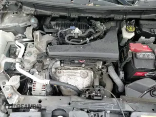 2017 Nissan Rogue SV with VIN JN8AT2MV3HW023721, listed as a Copart auction lot 69505535 with 96,959 mi miles and Salvage title. Bid and sale history available at DreamBid. Image 16.