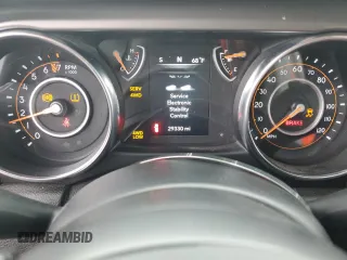 2021 Jeep Wrangler Sport with VIN 1C4GJXAG3MW737454, listed as a Copart auction lot 50967585 with 29,330 mi miles and Salvage Title. Bid and sale history available at DreamBid. Image 9.