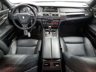 2013 BMW 7 Series 750i with VIN WBAYA8C56DC996704, listed as a Copart auction lot 64466705 with 102,278 mi miles and Salvage title. Bid and sale history available at DreamBid. Image 8.