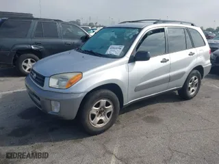 2003 Toyota RAV4 with VIN JTEGH20V630096134, listed as a IAAI auction lot 41814358 with 197,619 mi miles. Bid and sale history available at carsss.com. Image 2.