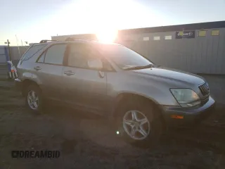 2002 Lexus RX 300 with VIN JTJGF10U120148857, listed as a Copart auction lot 81227254 with 160,267 mi miles and Salvage Title. Bid and sale history available at carsss.com. Image 4.