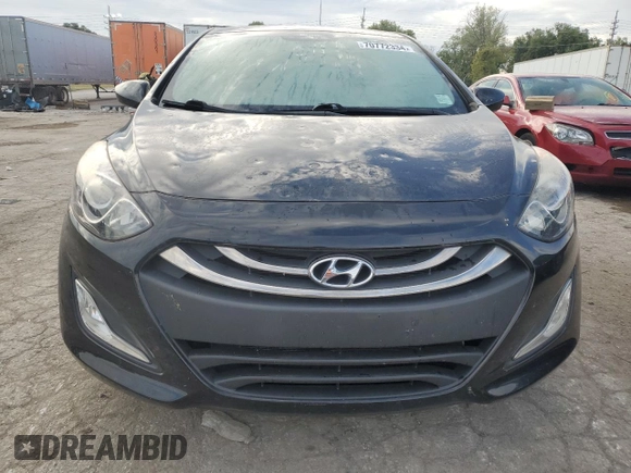 2013 Hyundai Elantra GT with VIN KMHD35LE0DU131291, listed as a Copart auction lot 70772334 with 54,428 mi miles and Salvage Title. Bid and sale history available at carsss.com. Image 5.