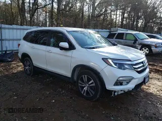 2017 Honda Pilot EX with VIN 5FNYF6H35HB105276, listed as a Copart auction lot 42633045 with 178,038 mi miles and Salvage Title. Bid and sale history available at DreamBid. Image 12.