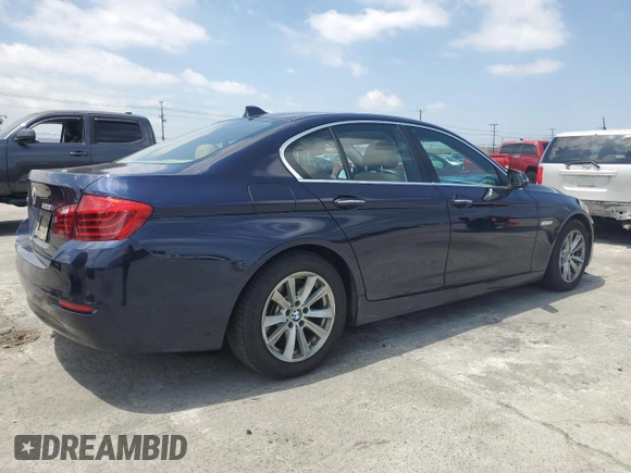 2015 BMW 5 Series 528i xDrive with VIN WBA5A7C53FD623873, listed as a Copart auction lot 54976945 with 127,565 mi miles and Clean Title. Bid and sale history available at carsss.com. Image 3.