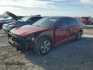 2016 Hyundai Sonata Hybrid Limited with VIN KMHE34L18GA021946, listed as a Copart auction lot 46665355 with 118,513 mi miles and Salvage Title. Bid and sale history available at carsss.com. Image 1.