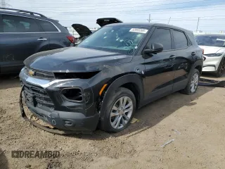 2021 Chevrolet TrailBlazer LS with VIN KL79MMS26MB082616, listed as a Copart auction lot 52893395 with 47,175 mi miles and Salvage Title. Bid and sale history available at carsss.com. Image 1.