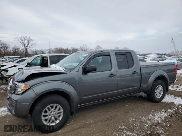 2016 Nissan Frontier SV with VIN 1N6AD0FV7GN767026, listed as a Copart auction lot 44889855 with 58,532 mi miles and Salvage title. Bid and sale history available at DreamBid. Image 1.