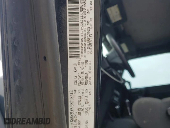 2012 Jeep Wrangler Sport with VIN 1C4GJWAG6CL167329, listed as a Copart auction lot 88895815 with 147,448 mi miles and Clean Title. Bid and sale history available at DreamBid. Image 12.