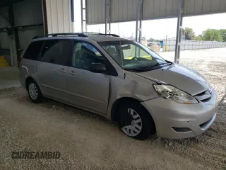 2006 Toyota Sienna CE with VIN 5TDZA23C06S500171, listed as a Copart auction lot 54934155 with 164,738 mi miles and Salvage Title. Bid and sale history available at DreamBid. Image 4.