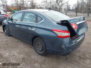 2014 Nissan Sentra SV with VIN 3N1AB7AP2EY305860, listed as a IAAI auction lot 41281860 with 123,412 mi miles. Bid and sale history available at carsss.com. Image 3.