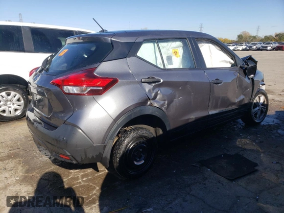 2020 Nissan Kicks S with VIN 3N1CP5BV1LL536772, listed as a Copart auction lot 77213674 with 0 mi miles and Clean Title. Bid and sale history available at carsss.com. Image 3.