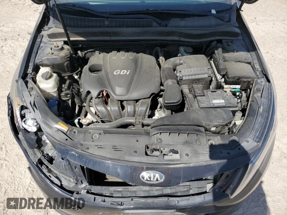 2015 Kia Optima LX with VIN KNAGM4A75F5655561, listed as a Copart auction lot 52306395 with 204,001 mi miles and Salvage Title. Bid and sale history available at carsss.com. Image 11.