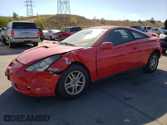 2001 Toyota Celica GT with VIN JTDDR32T510093874, listed as a Copart auction lot 75217254 with 94,301 mi miles and Salvage Title. Bid and sale history available at carsss.com. Image 1.