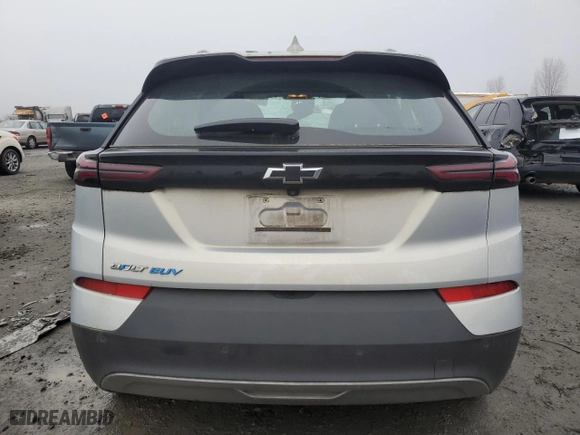 2023 Chevrolet Bolt EUV LT with VIN 1G1FY6S0XP4107197, listed as a Copart auction lot 88240045 with 31,187 mi miles and Salvage Title. Bid and sale history available at carsss.com. Image 6.