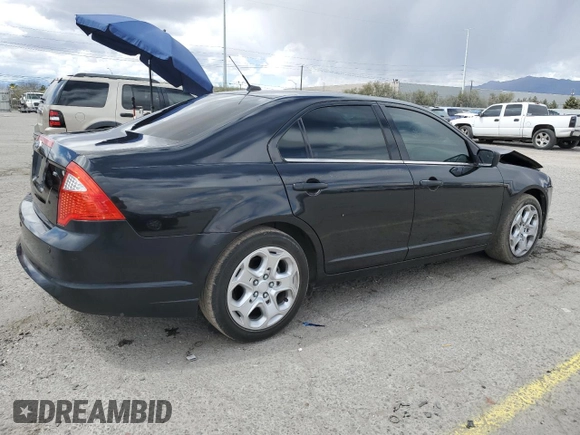 2011 Ford Fusion SE with VIN 3FAHP0HA2BR279939, listed as a Copart auction lot 51927055 with 144,664 mi miles and Salvage Title. Bid and sale history available at carsss.com. Image 3.