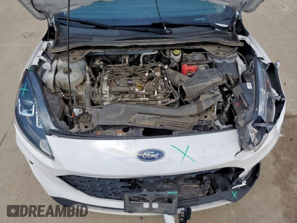2022 Ford Escape SE with VIN 1FMCU0G69NUB01335, listed as a Copart auction lot 59673635 with 127,878 mi miles and Salvage title. Bid and sale history available at DreamBid. Image 12.