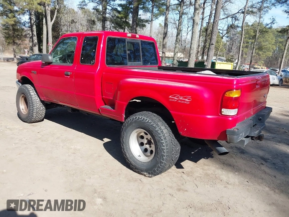 1998 Ford Ranger XL with VIN 1FTZR15U1WTA32493, listed as a IAAI auction lot 41412065 with 201,749 mi miles. Bid and sale history available at carsss.com. Image 3.