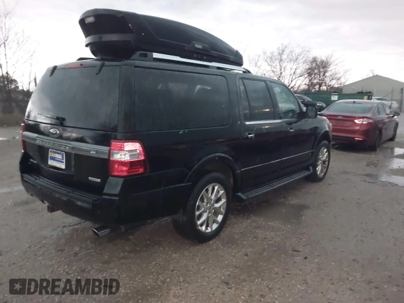 2016 Ford Expedition EL Limited with VIN 1FMJK2ATXGEF33470, listed as a IAAI auction lot 42073748 with 136,736 mi miles. Bid and sale history available at carsss.com. Image 4.