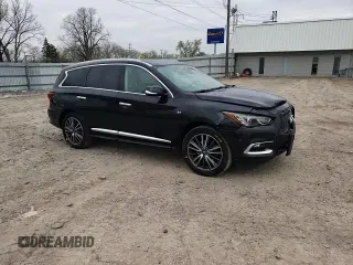 2019 Infiniti QX60 Luxe with VIN 5N1DL0MM3KC518400, listed as a Copart auction lot 55280515 with 194,682 mi miles and Salvage title. Bid and sale history available at DreamBid. Image 15.