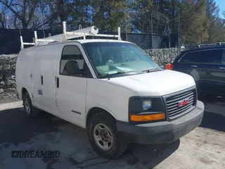 2003 GMC Savana z VIN 1GTFG25T331100614, wystawiony jako IAAI lot #41662793 z przebiegiem 204 242 mil mil oraz . Historia ofert i sprzedaży dostępna na DreamBid. Obrazek 1.