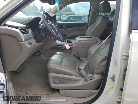 2015 GMC Yukon SLT with VIN 1GKS1BKC8FR685642, listed as a Copart auction lot 62429514 with 116,084 mi miles and Clean Title. Bid and sale history available at carsss.com. Image 7.