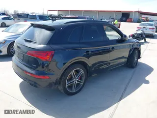 2024 Audi Q5 S line Prestige with VIN WA1F2AFYXR2014930, listed as a IAAI auction lot 41603170 with 17,312 mi miles. Bid and sale history available at carsss.com. Image 4.