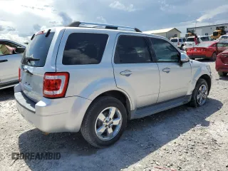 2010 Ford Escape Limited with VIN 1FMCU0E77AKC58458, listed as a Copart auction lot 64207645 with 160,650 mi miles and Salvage title. Bid and sale history available at DreamBid. Image 3.