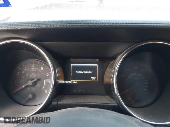 2017 Ford Mustang GT with VIN 1FA6P8CF8H5265418, listed as a IAAI auction lot 41941965 with 52,031 mi miles and . Bid and sale history available at DreamBid. Image 7.