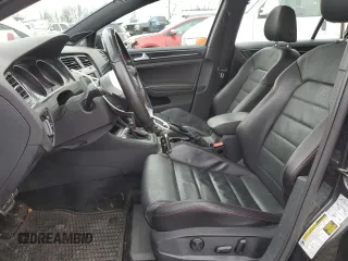 2017 Volkswagen Golf GTI S with VIN 3VW447AU5HM012375, listed as a Copart auction lot 48526375 with 53,277 mi miles and Salvage Title. Bid and sale history available at carsss.com. Image 7.