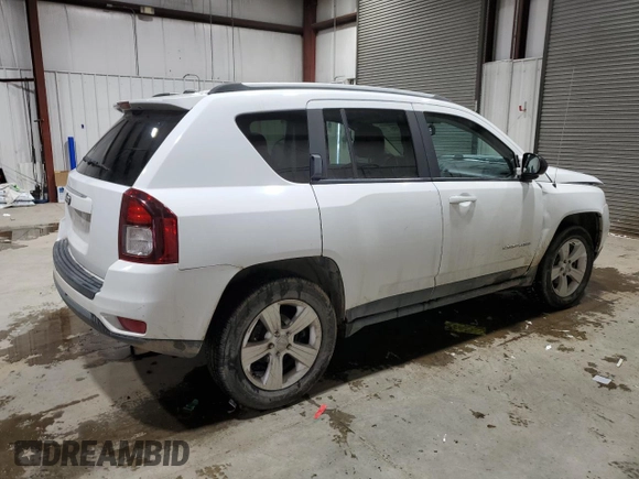 2016 Jeep Compass Sport z VIN 1C4NJDBB7GD635924, wystawiony jako Copart lot #43781395 z przebiegiem 118 097 mil mil oraz Szkoda całkowita • Salvage title. Historia ofert i sprzedaży dostępna na DreamBid. Obrazek 3.